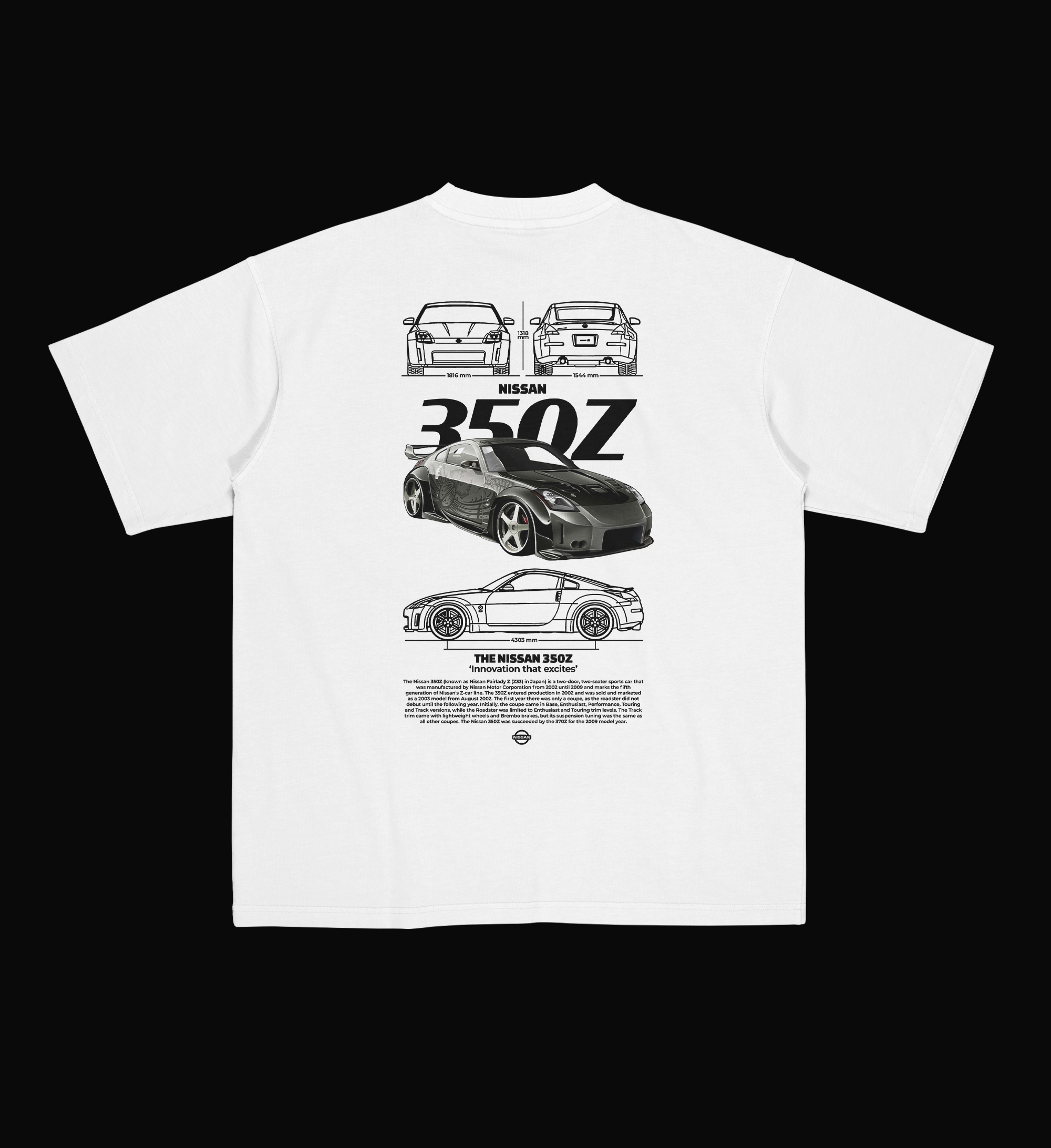 Camiseta Nissan 350z