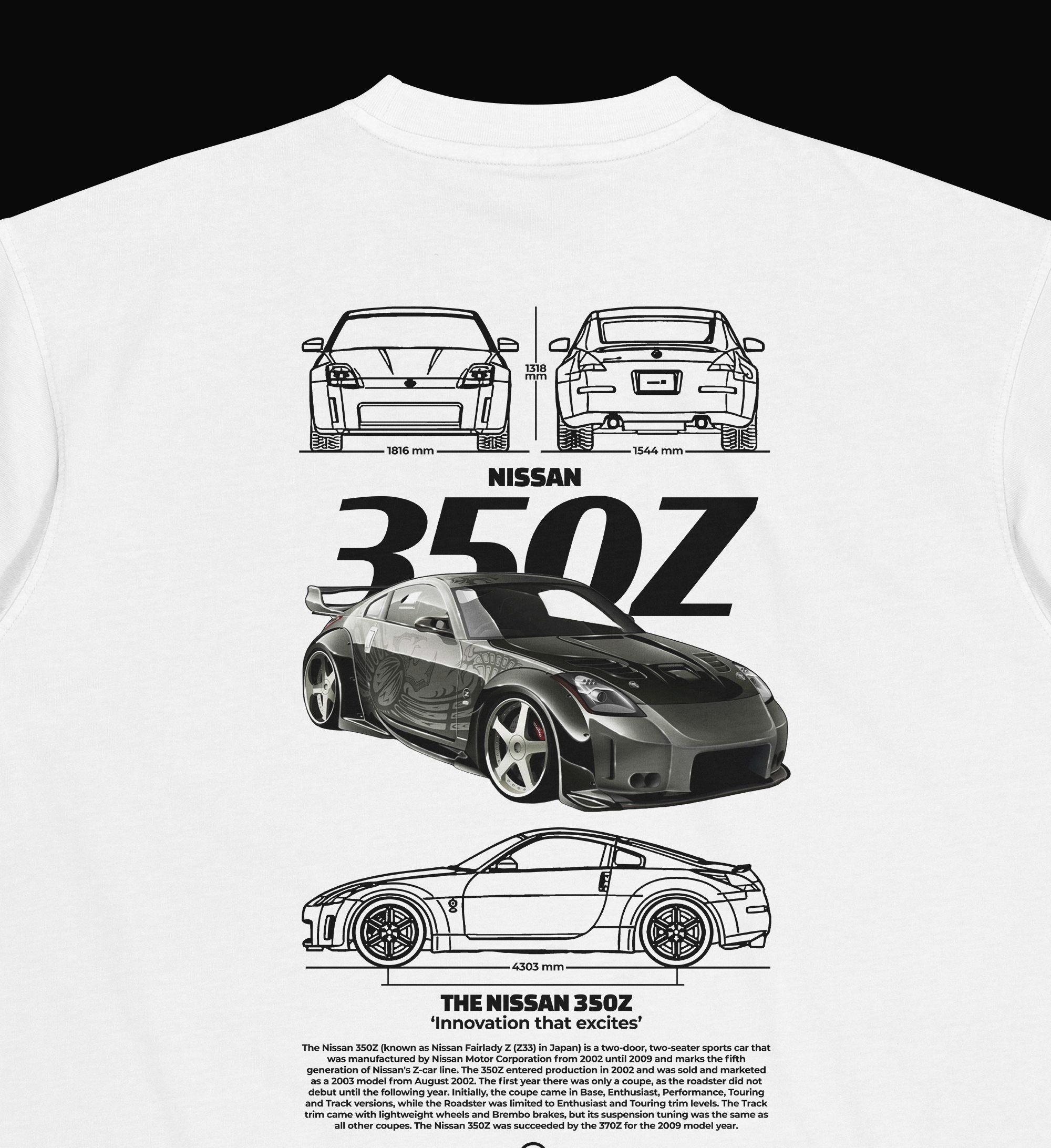Camiseta Nissan 350z