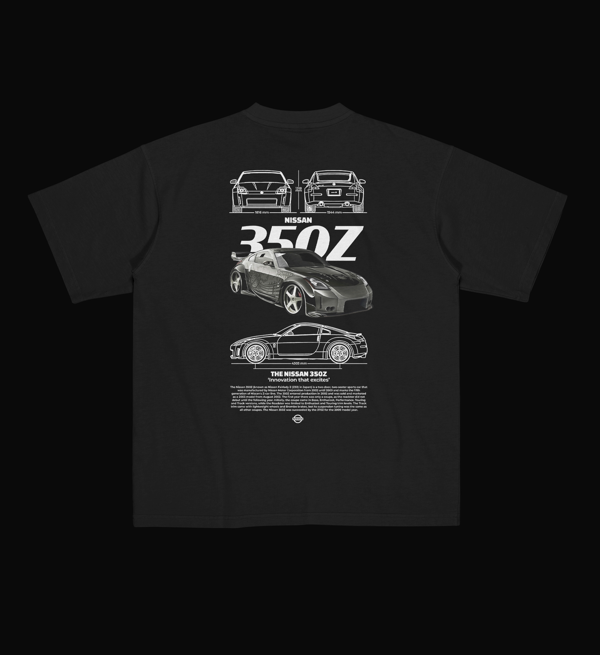 Camiseta Nissan 350z