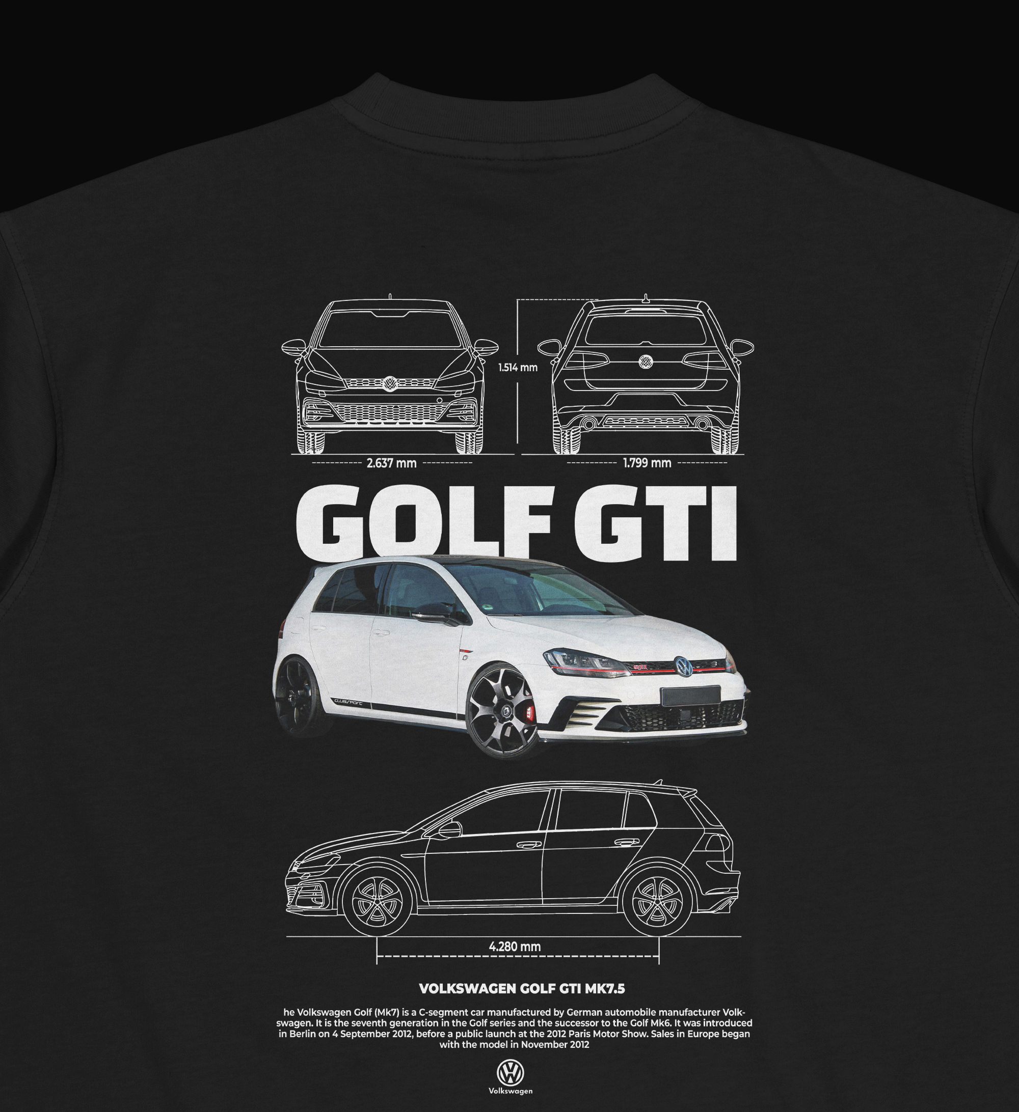 Camiseta Golf GTI