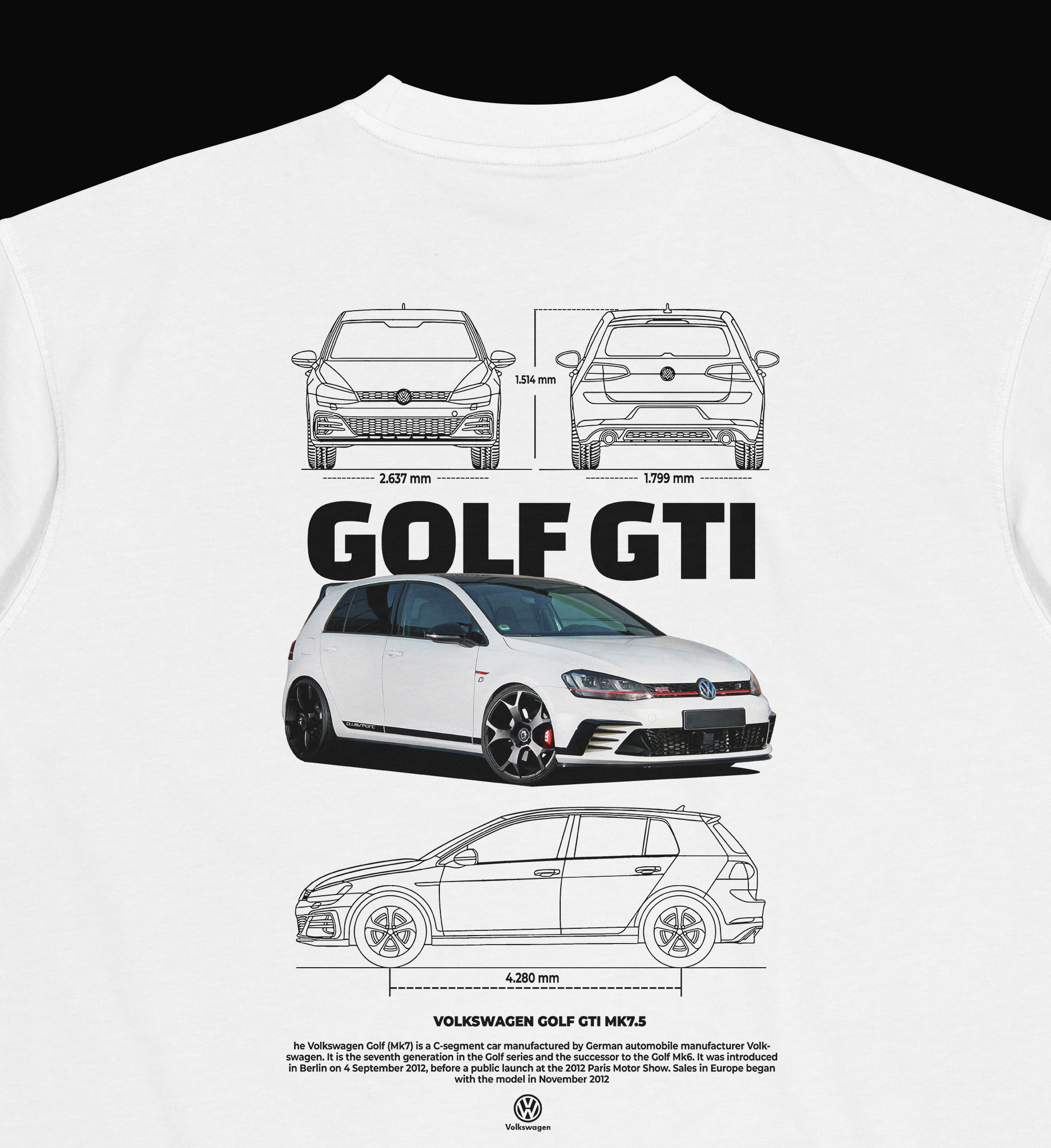 Camiseta Golf GTI