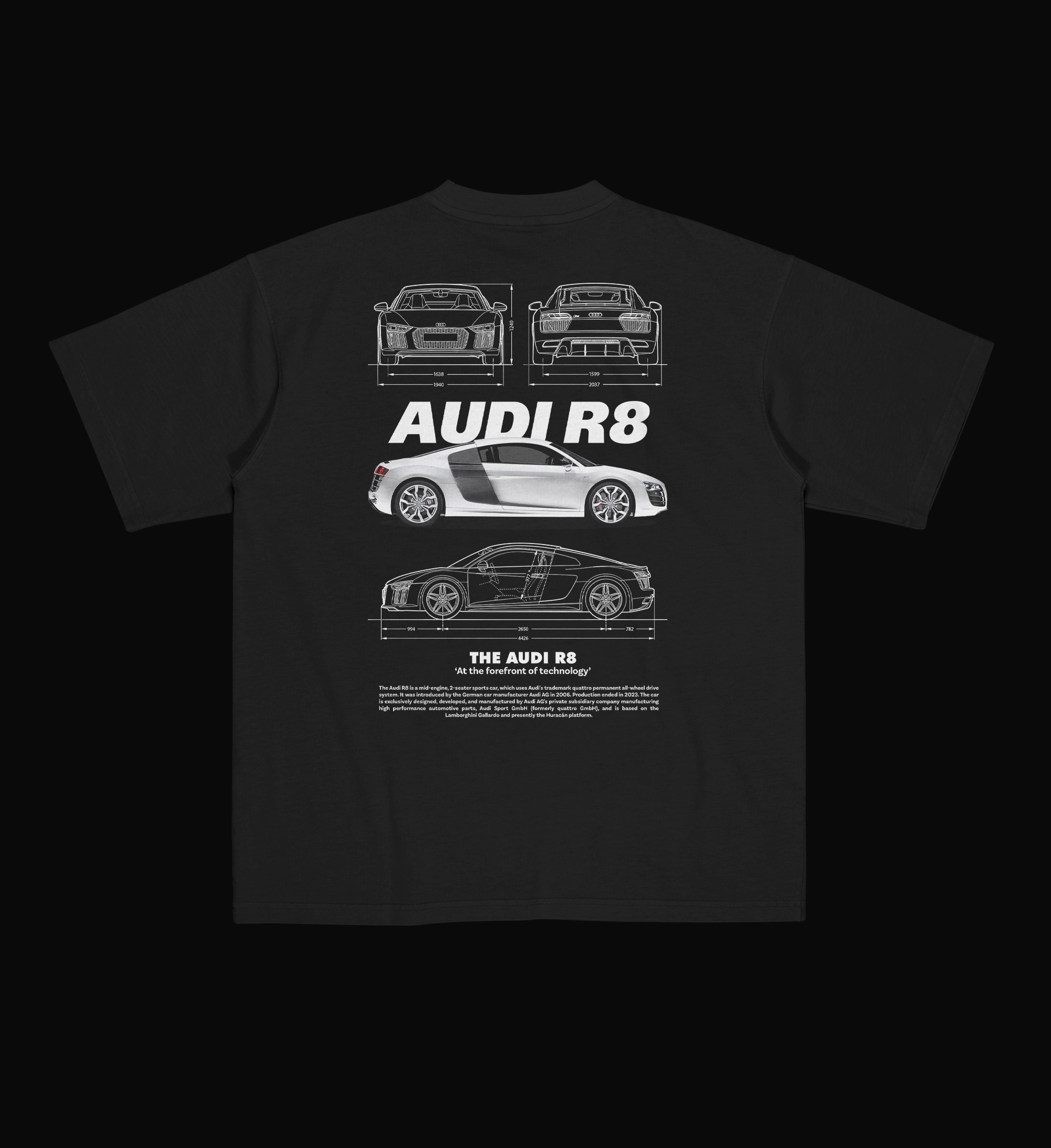 Camiseta Audi R8