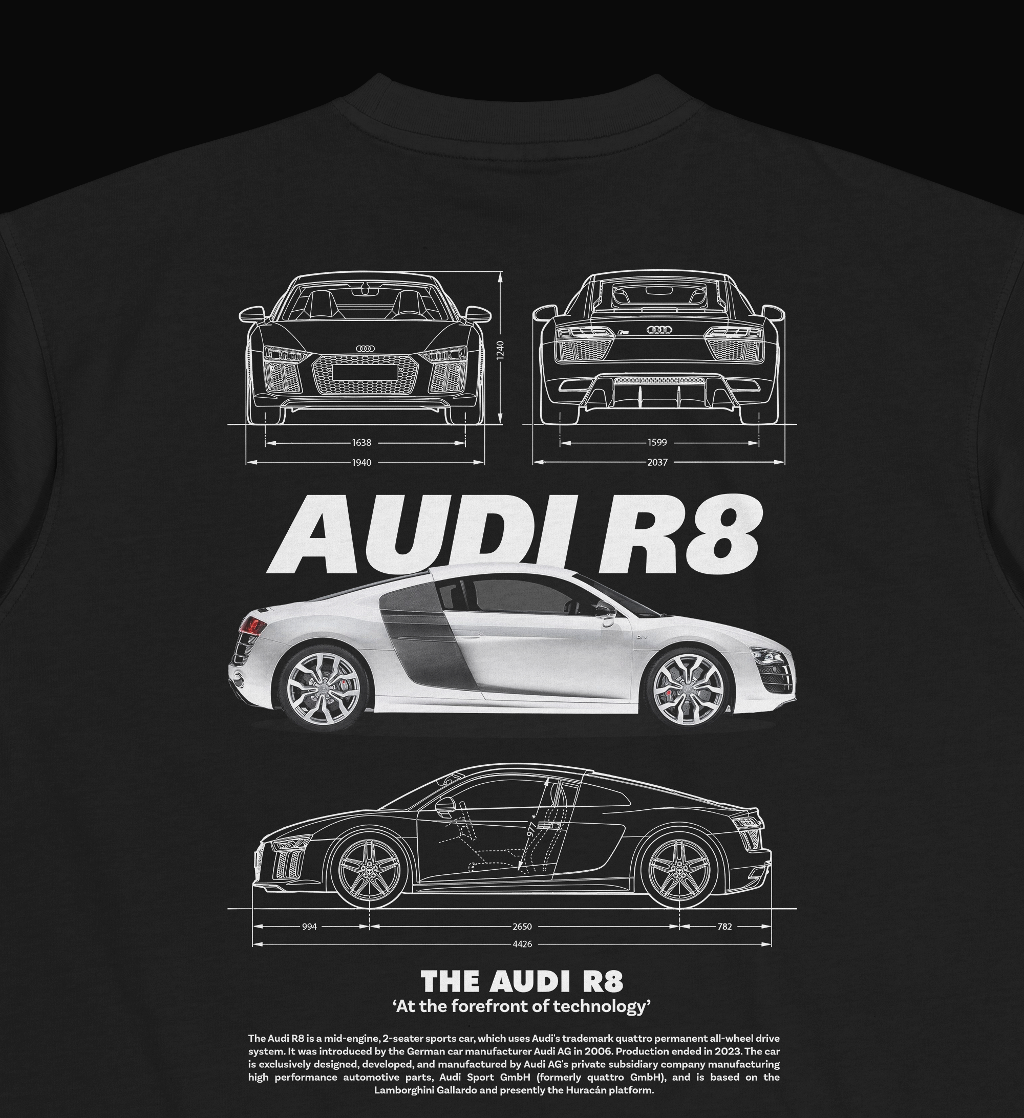 Camiseta Audi R8