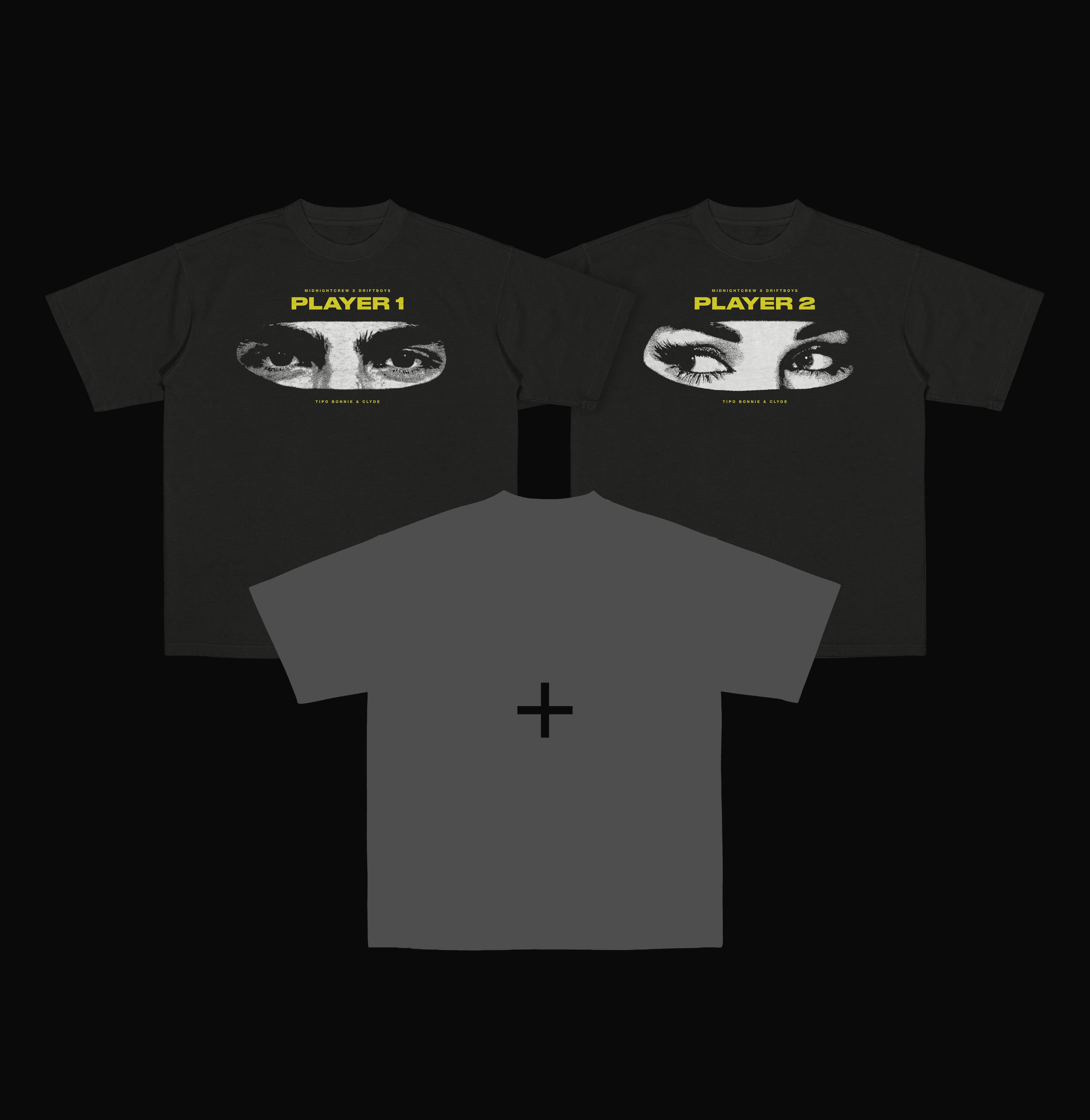 Camisetas Player 1 & 2 - Pague 2 Leve 3