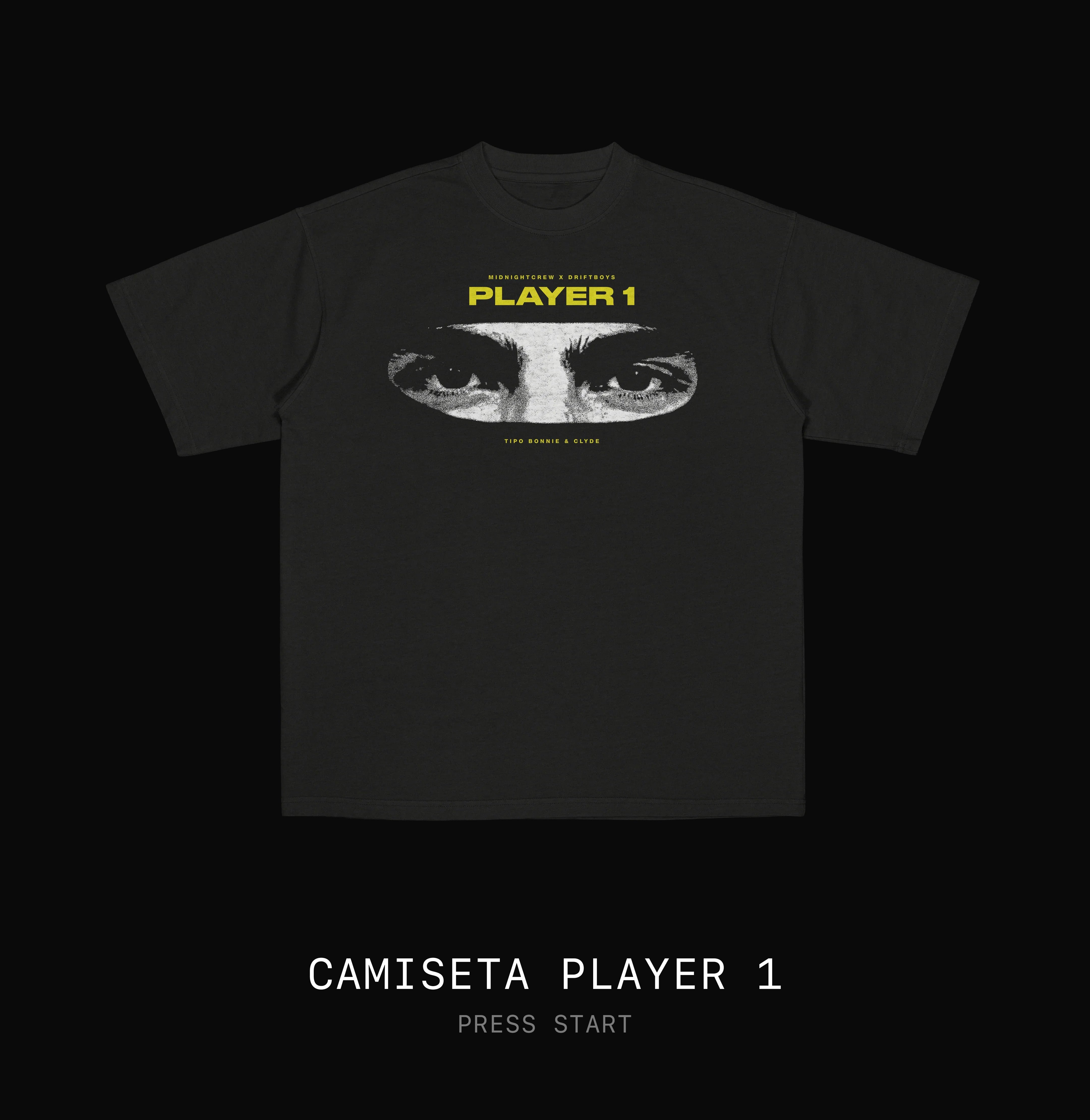 Camisetas Player 1 & 2 - Pague 2 Leve 3