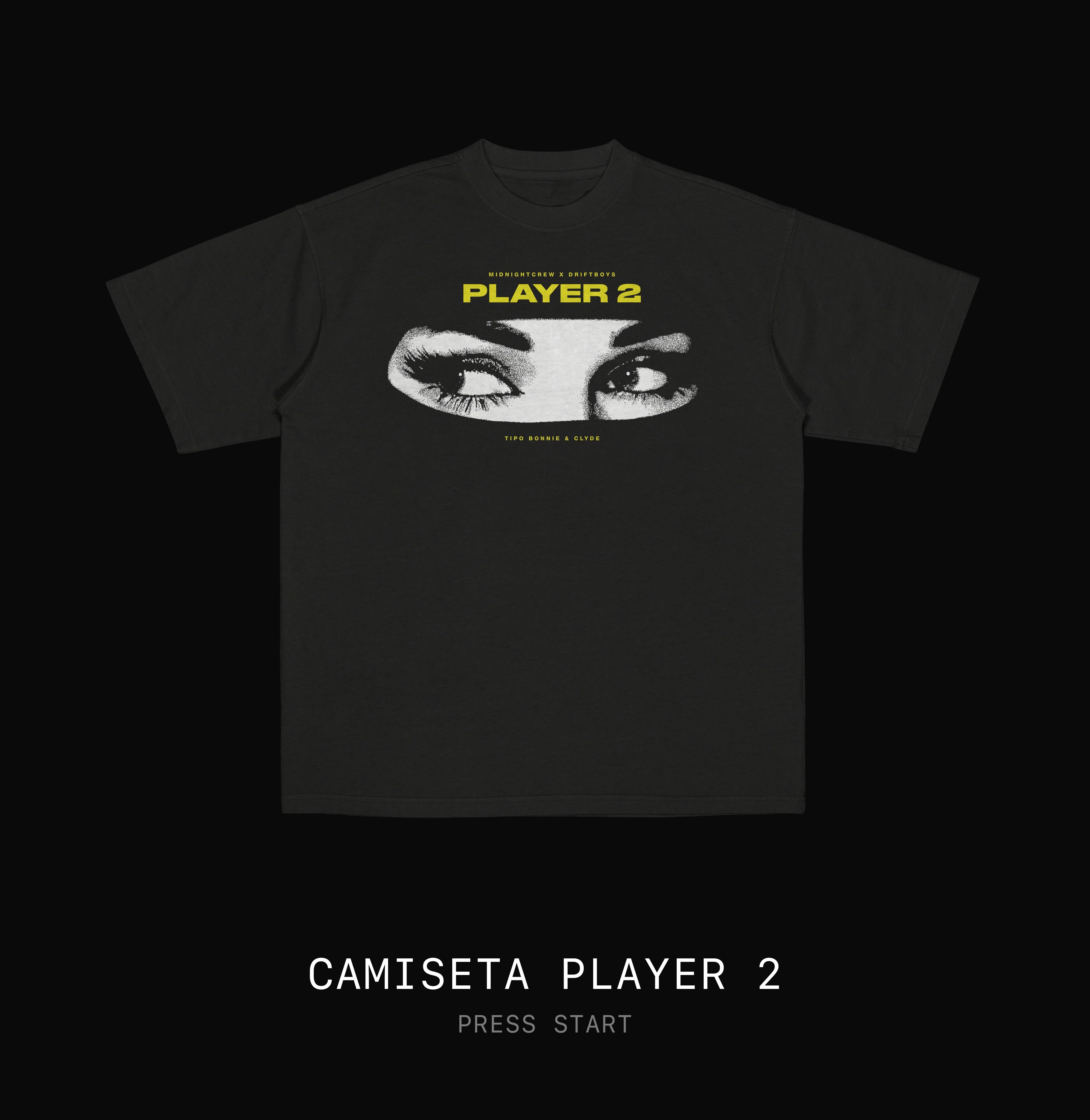 Camisetas Player 1 & 2 - Pague 2 Leve 3