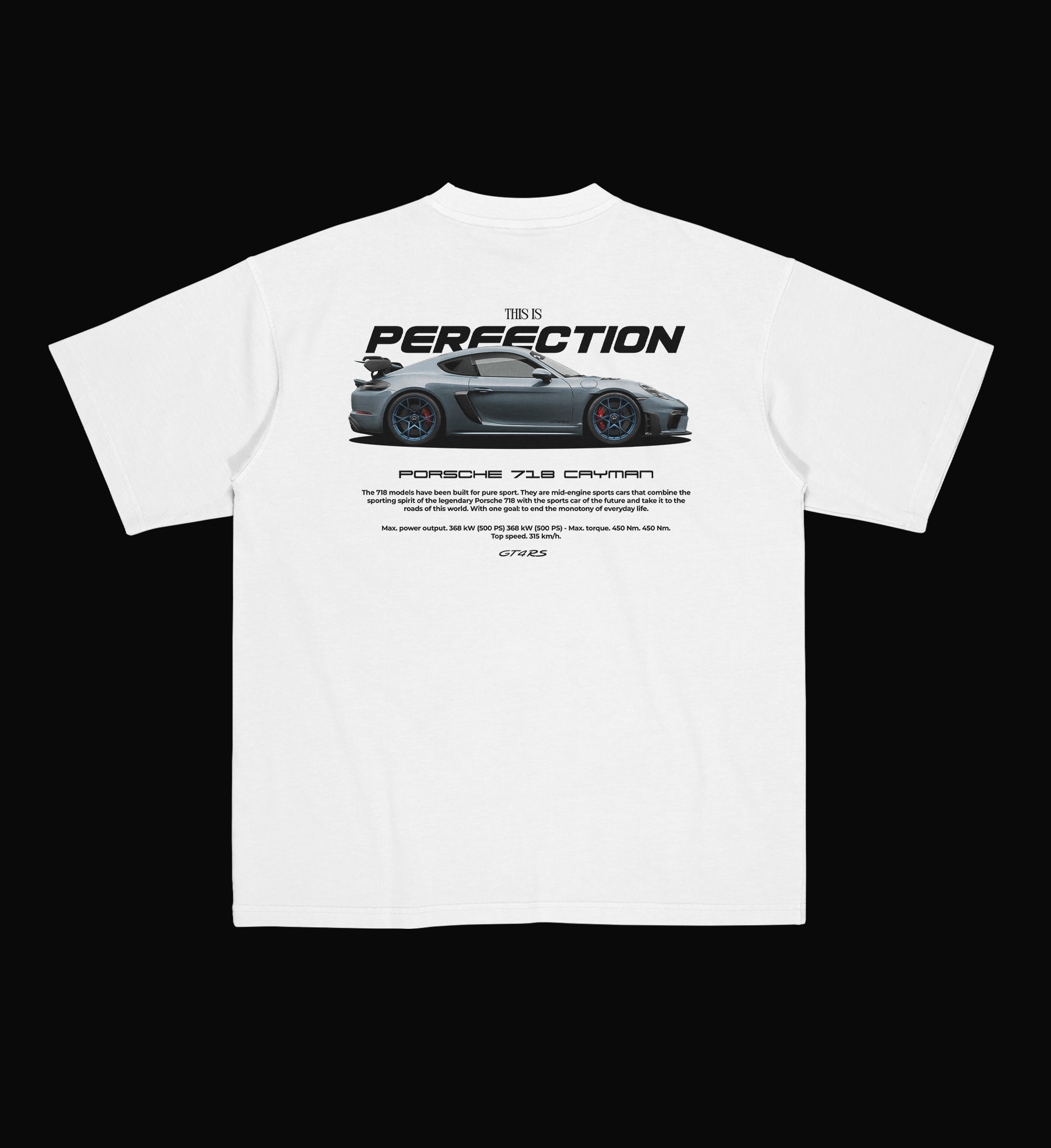 Camiseta Porsche 718 Cayman