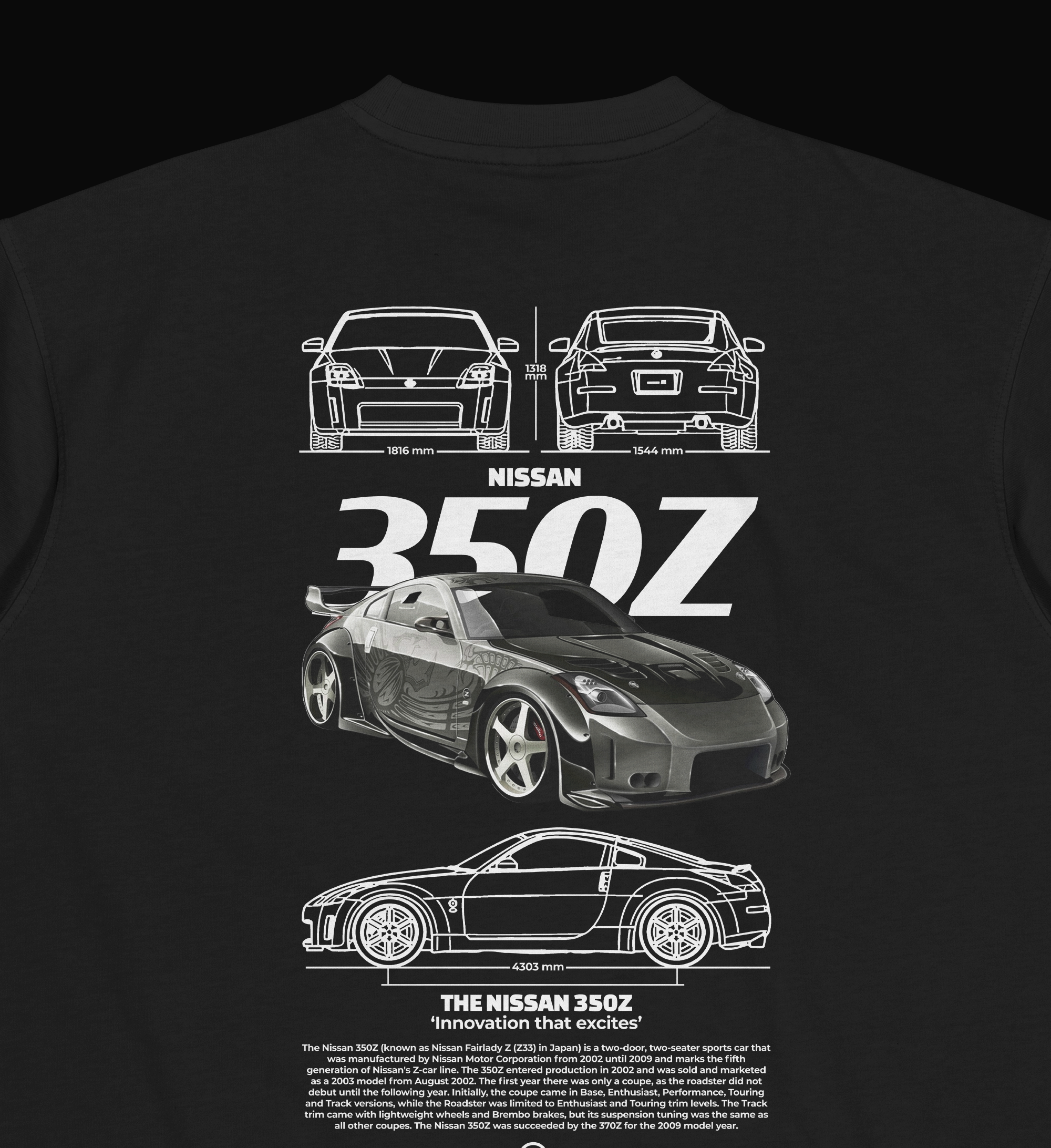 Camiseta Nissan 350z