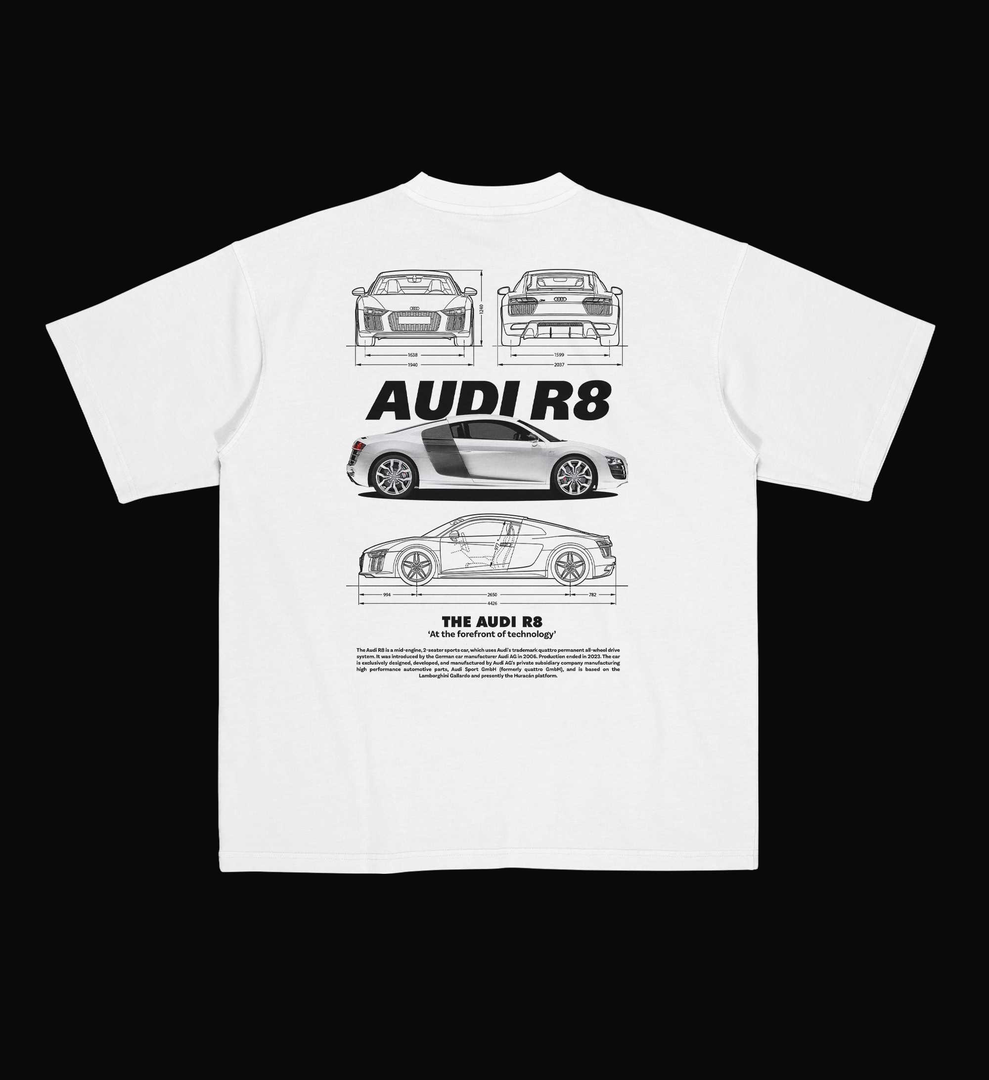 Camiseta Audi R8