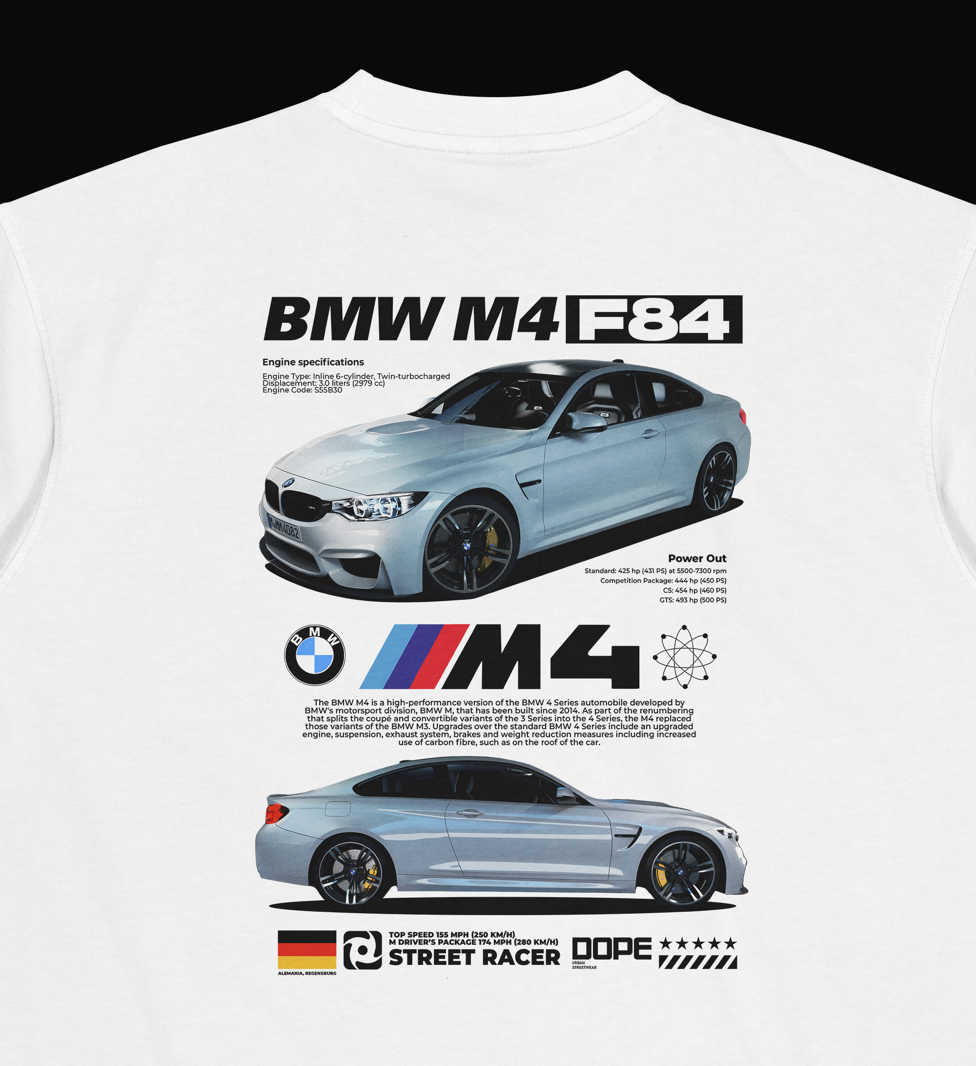 Camiseta BMW M4