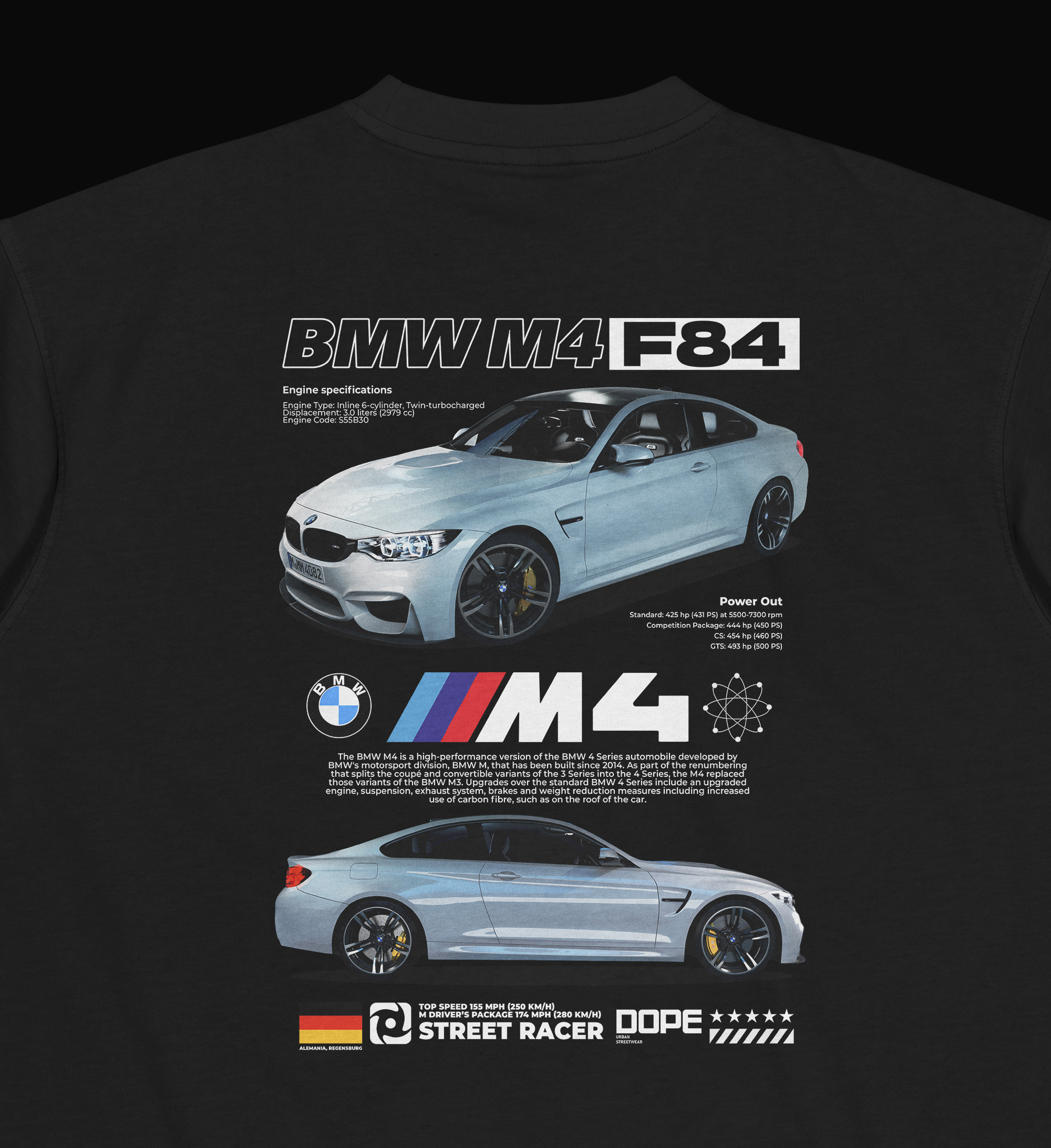 Camiseta BMW M4