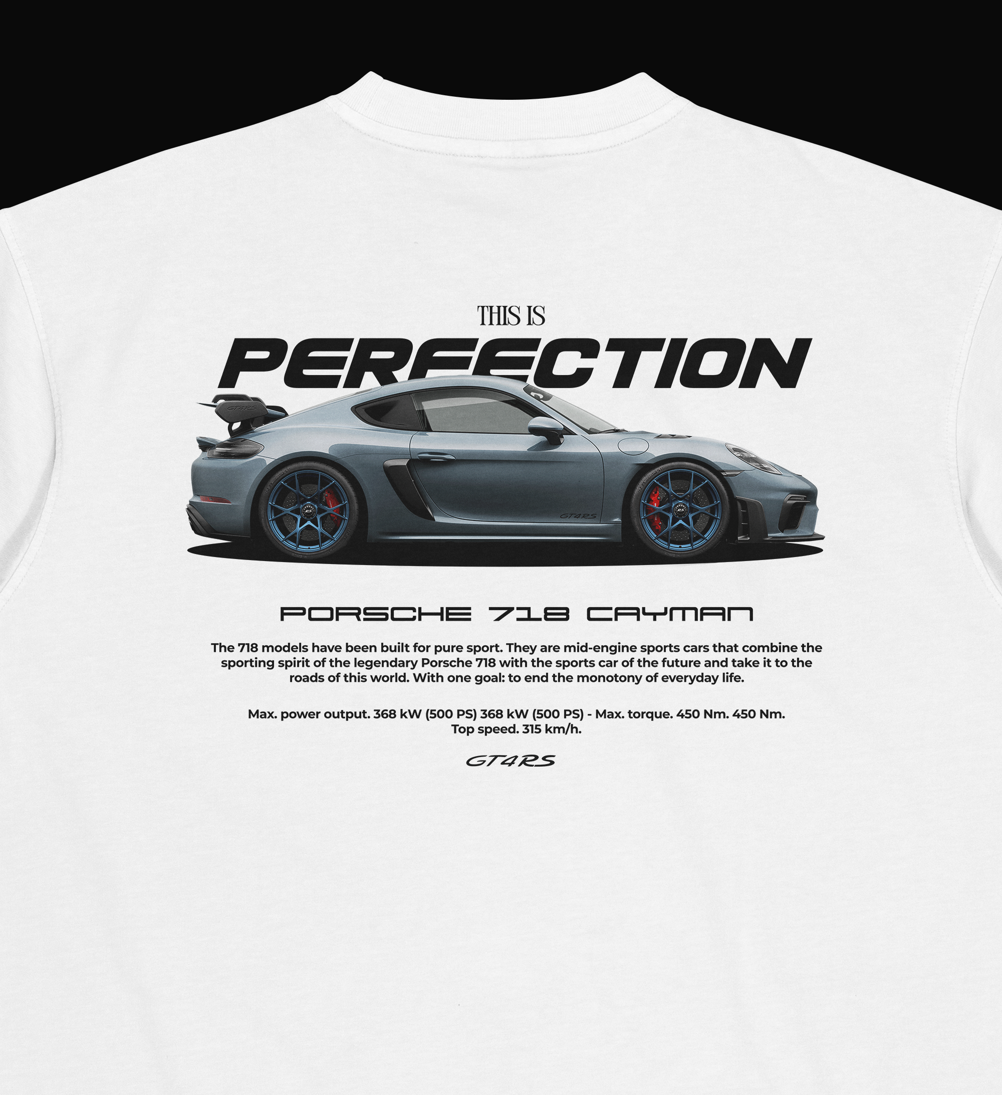 Camiseta Porsche 718 Cayman