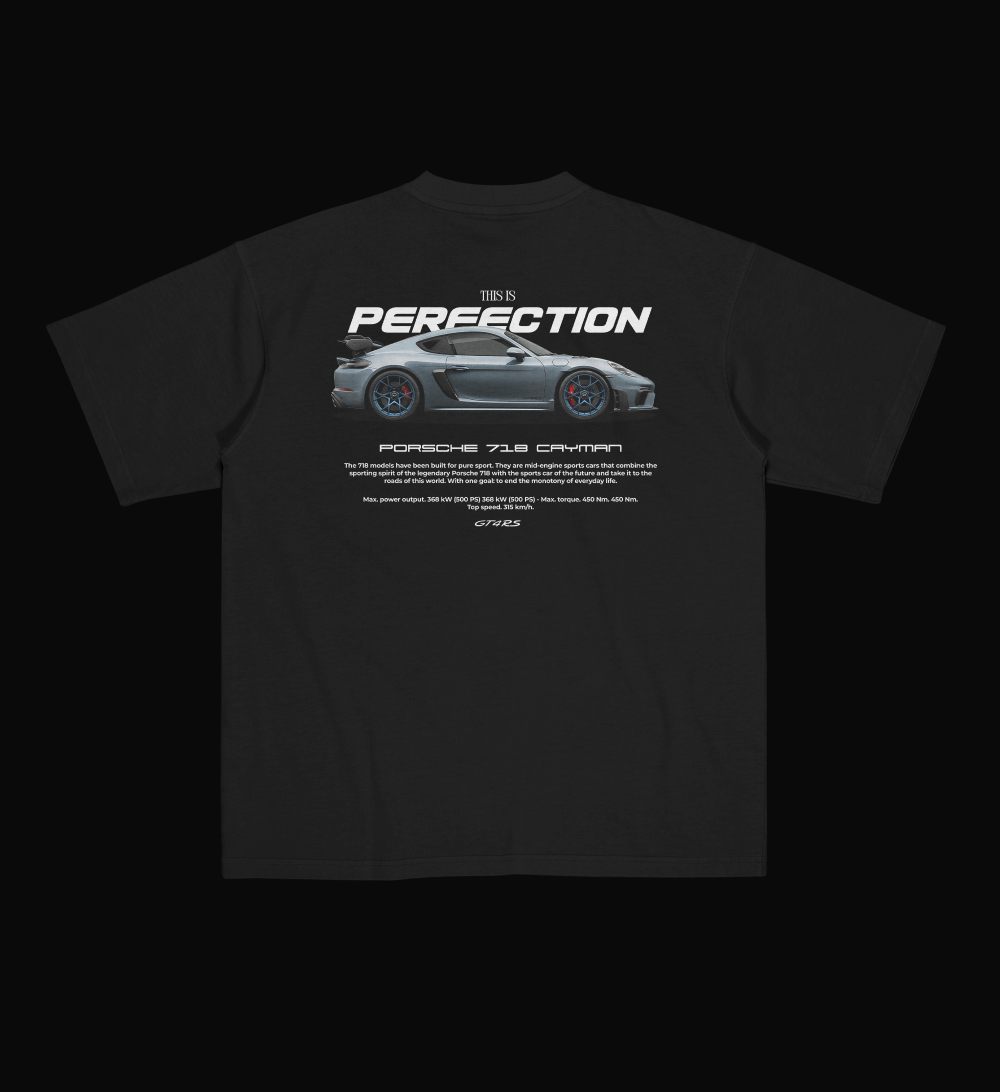 Camiseta Porsche 718 Cayman